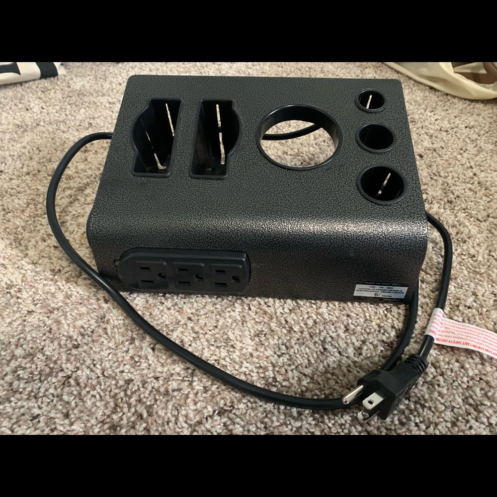 Hair cosmetic adapter